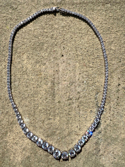 cubic zirconia necklace