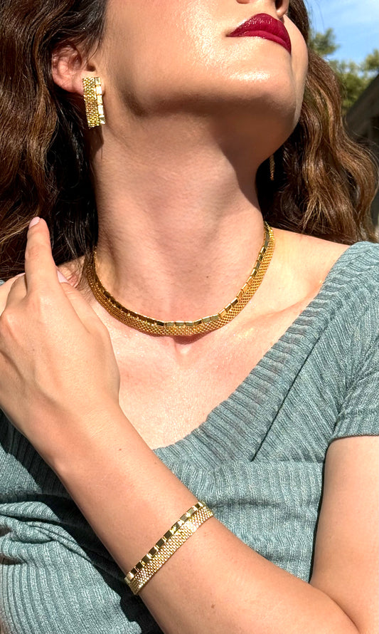 18 kt gold plated