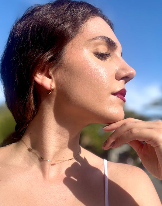 18kt earings