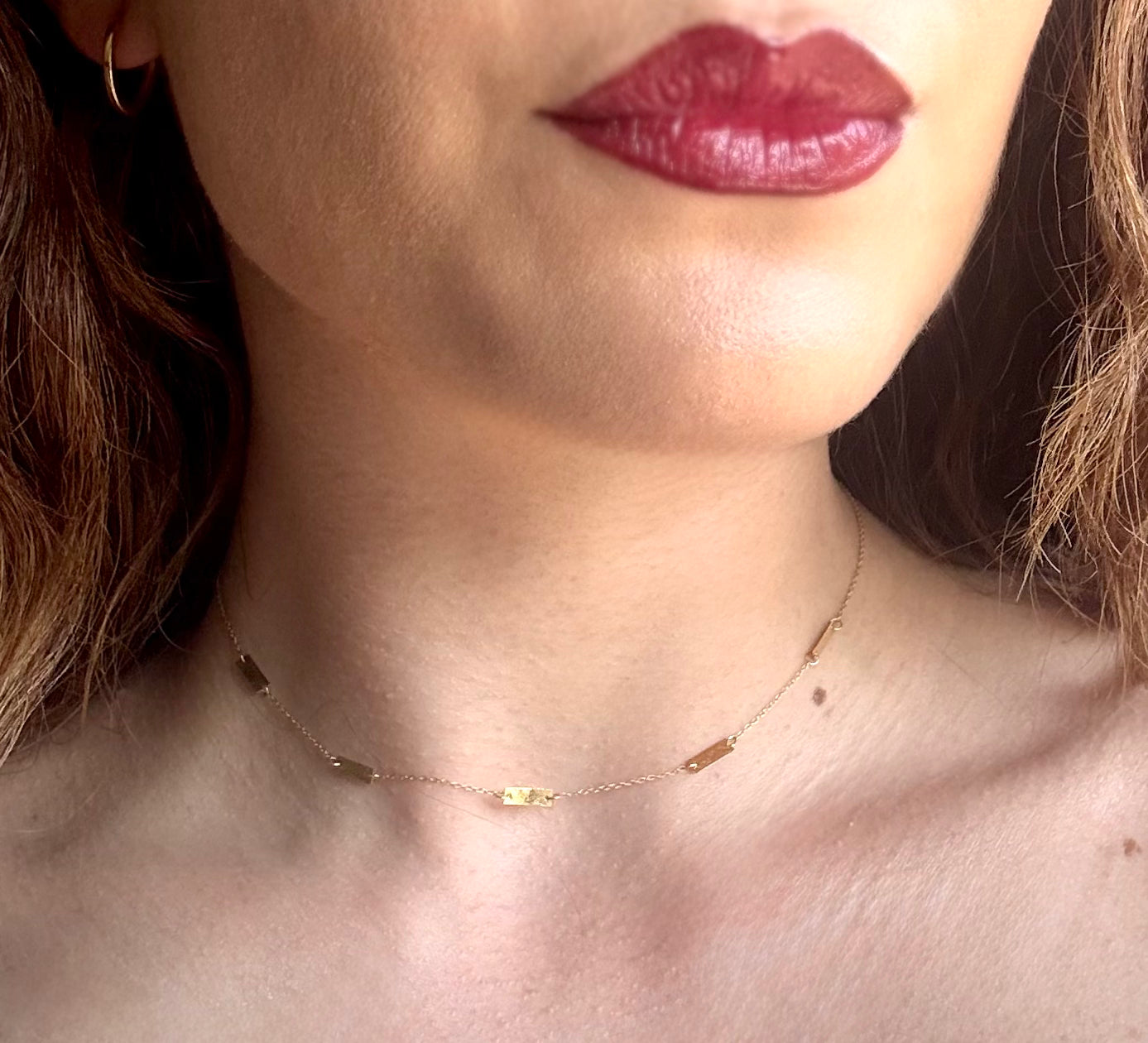 Delicate 18kt-gold everyday elegance