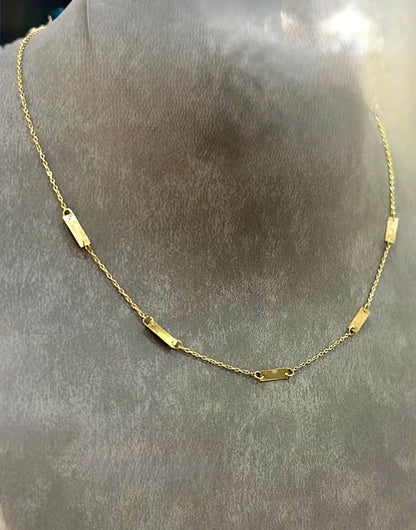 Delicate 18kt-gold everyday elegance