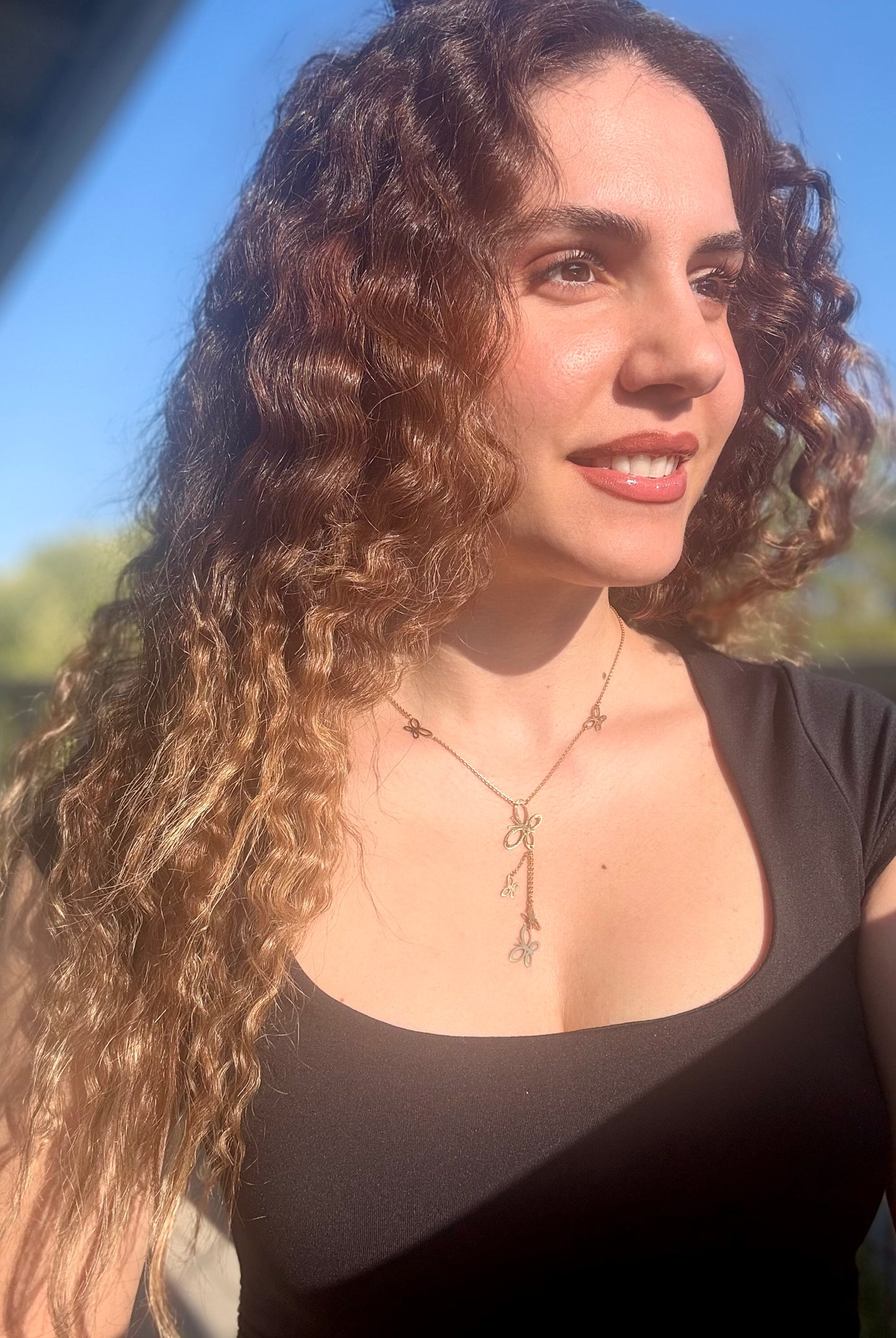 18 kt gold necklace