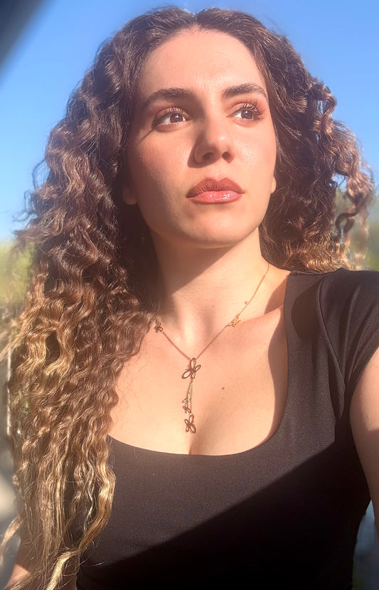 18 kt gold necklace