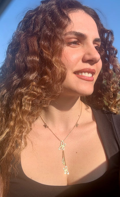18 kt gold necklace