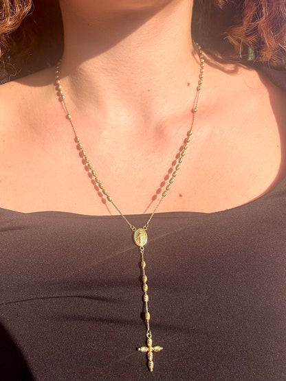 18KT Gold Rosary