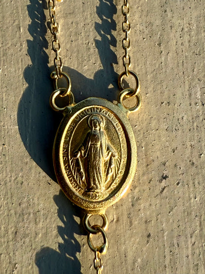 18KT Gold Rosary