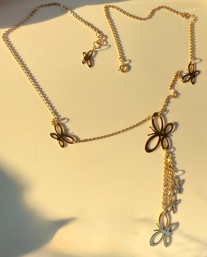 18 kt gold necklace