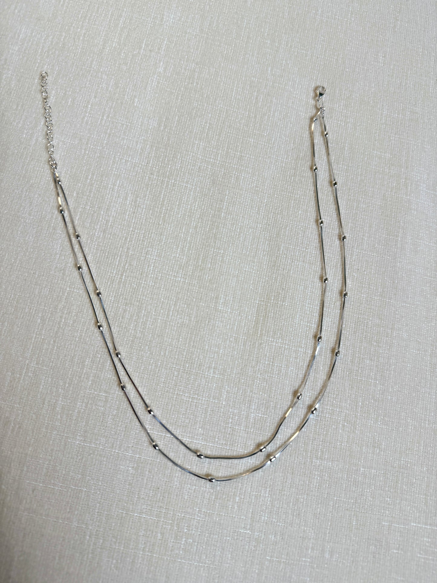 Silver necklace