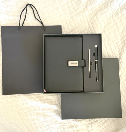 🖋️ Luxury Leather Gift Set – Premium Edition