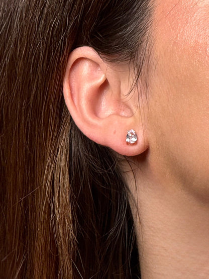 Cubic zirconia earings