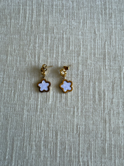 18 kt stainless steel earings