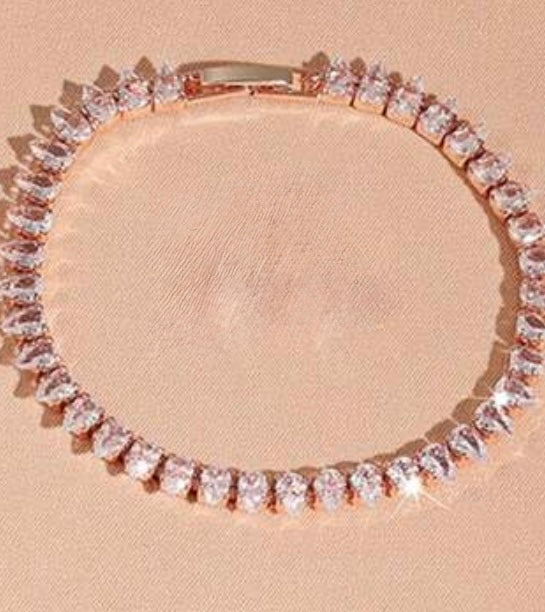 cubic zirconia bracelet