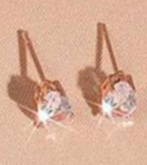 Cubic zirconia earings