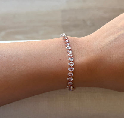 cubic zirconia bracelet