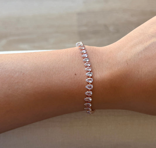 cubic zirconia bracelet